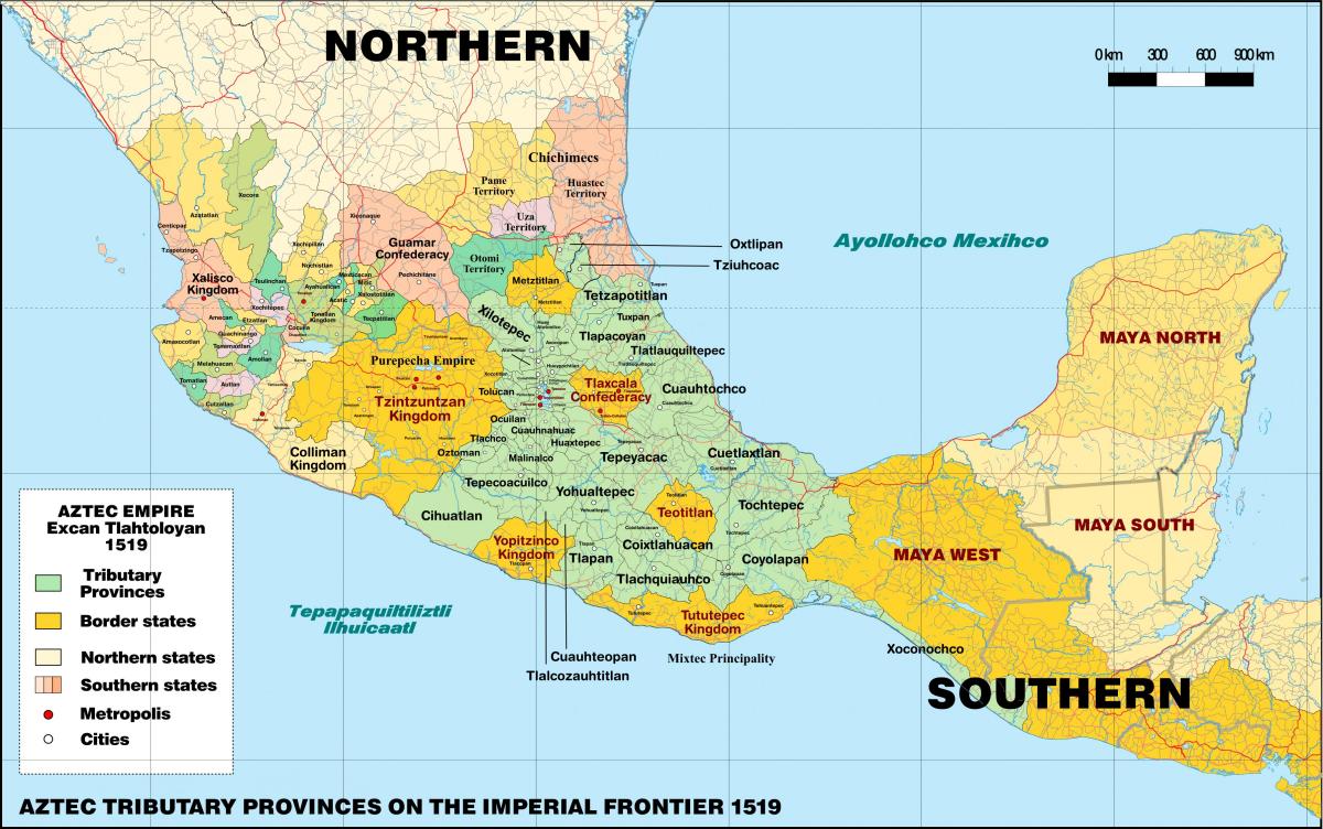 tenochtitlan Mexico kart