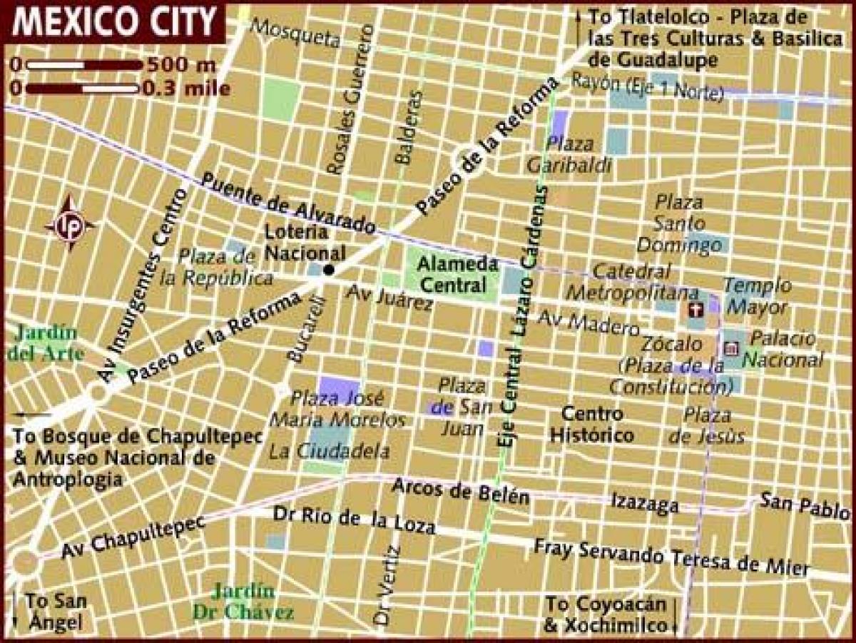 centro historico-Mexico City-kart