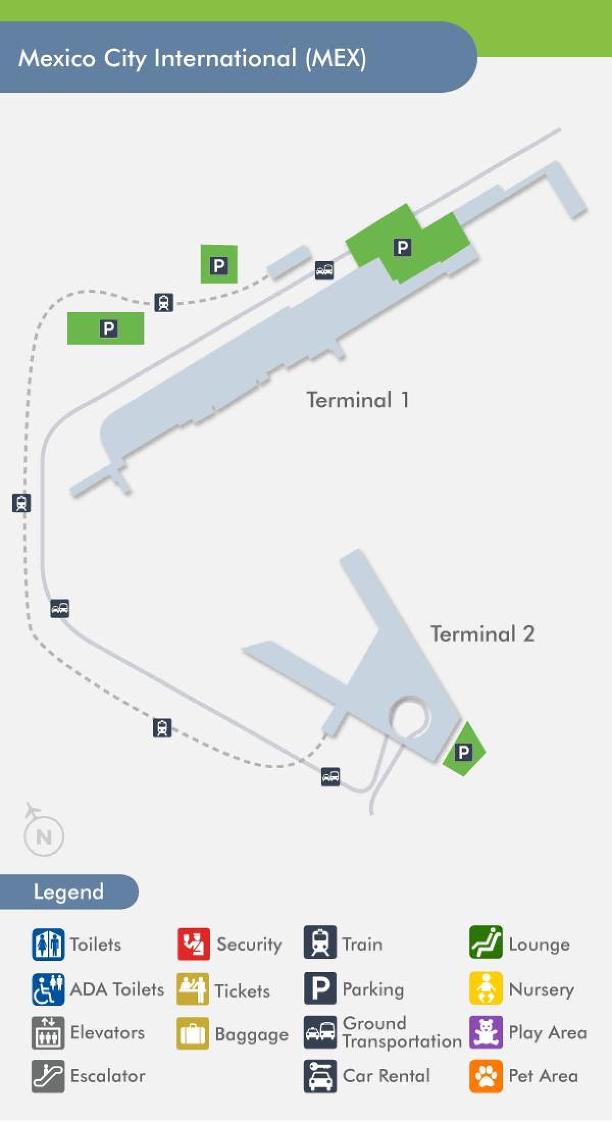 mex airport terminal kart