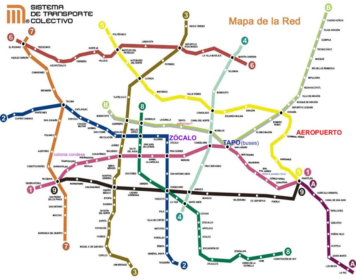 Mexico City train kart