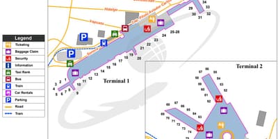 Mexico City terminal 1 kart